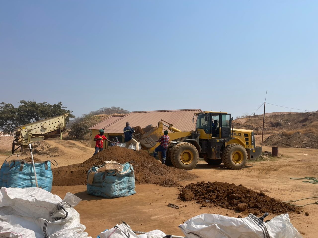 Xincheng mining and processing operations in Zambia